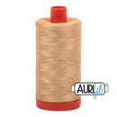 Cotton Makó 50wt 1422yds 5001 Ocher Yellow Thread