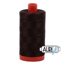 Cotton Makó 50wt 1422yds 5024 Dark Brown Thread