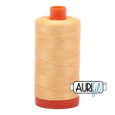 Cotton Makó 50wt Thread 1422yds 2130 Medium Butter