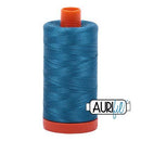 Cotton Makó 50wt 1422yds 1125 Medium Teal Thread