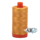 Cotton Makó 50wt 1422yds 2140 Mustard Thread