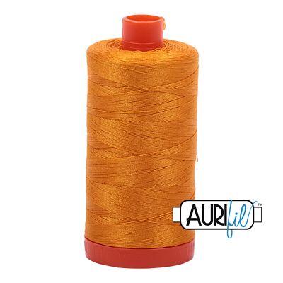 Cotton Makó 50wt 1422yds 2145 Yellow Orange