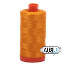 Cotton Makó 50wt 1422yds 2145 Yellow Orange Thread