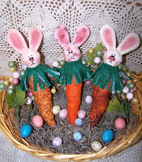 Bunny Carrots Pattern