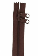 30" Handbag Zipper Double Slide Sable