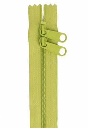 30" Handbag Zipper Double Slide Green Apple