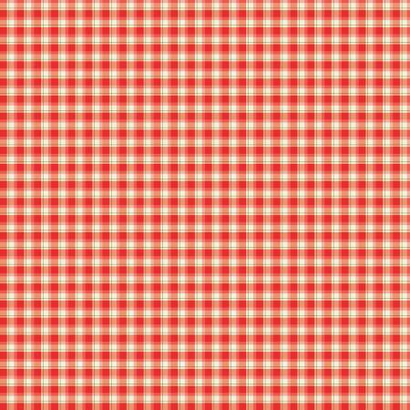 Adel In Winter Plaid Red Yardage