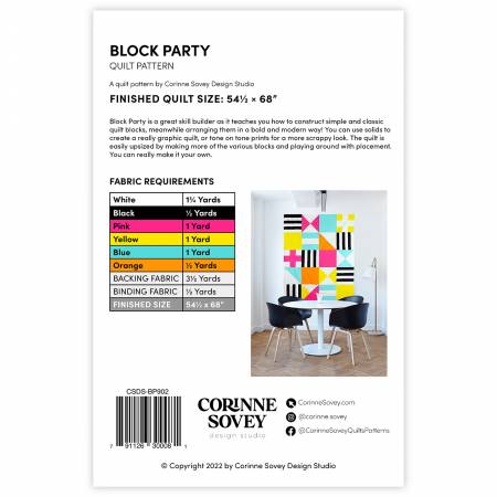 Block Party Quilt Pattern