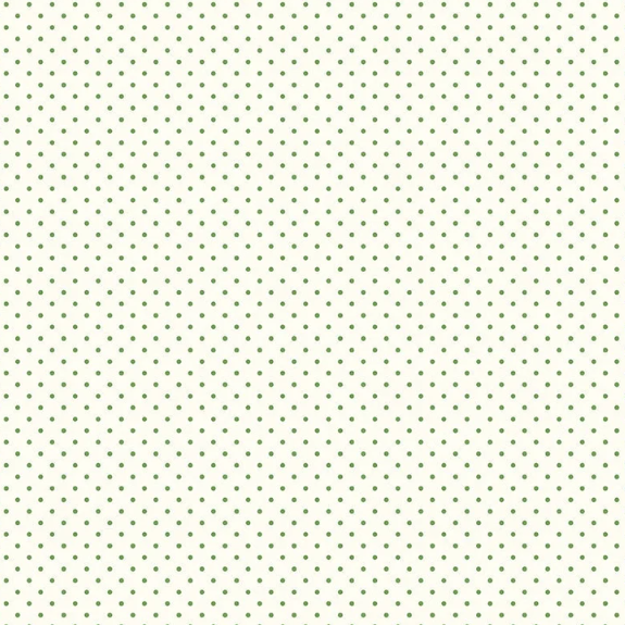 LeCreme Swiss Dot Clover Yardage