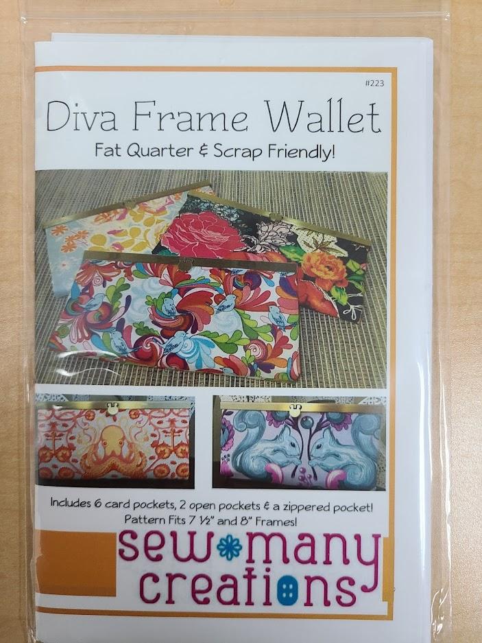 Diva Frame Wallet Pattern-SMC 223