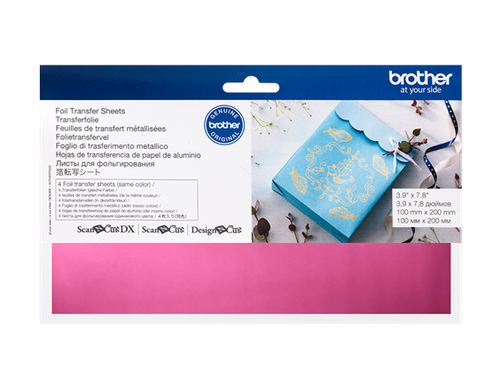 Brother Foil Transfer Sheets Pink