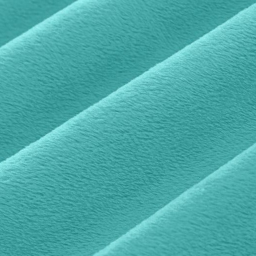 Solid Cuddle 3 Teal Yardage