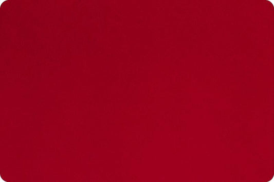 Extra Wide Solid Cuddle 3 Cardinal Yardage