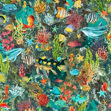 Calypso II Reef Teal Yardage