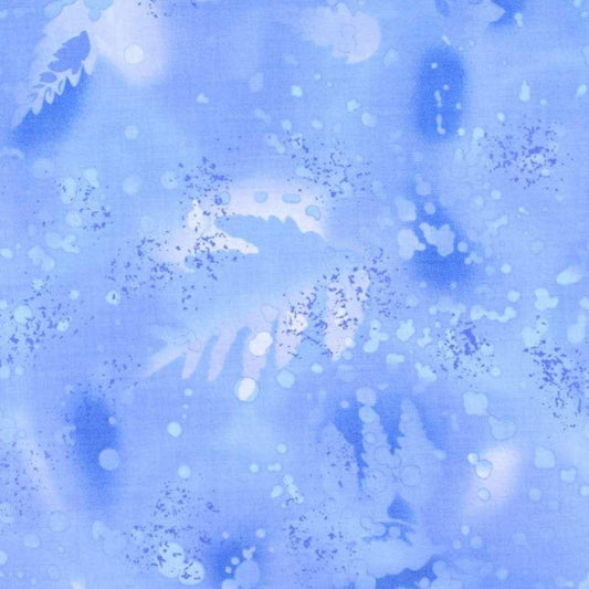 Fossil Fern French Blue Yardage