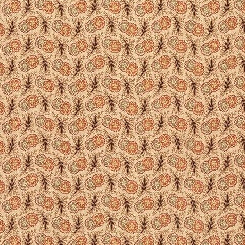 Rose Cream Fleur and Fern 3812