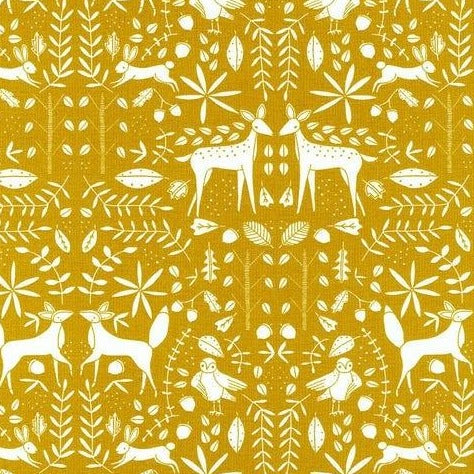 Nocturnal Forest Otomi Gold Yardage