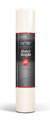 Heavy Weight Embroidery Stabilizer CutAway White (10" x 10yds)