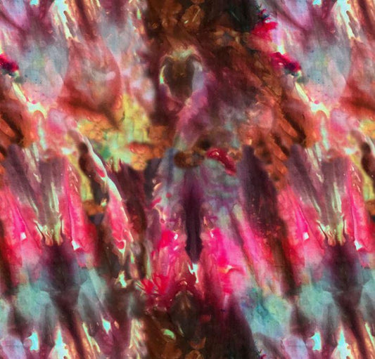 Ice Dye Phantom Pink/Brown 222 48 Inches