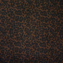 Leopard Black Walnut Faux Fur 1/2-Yard