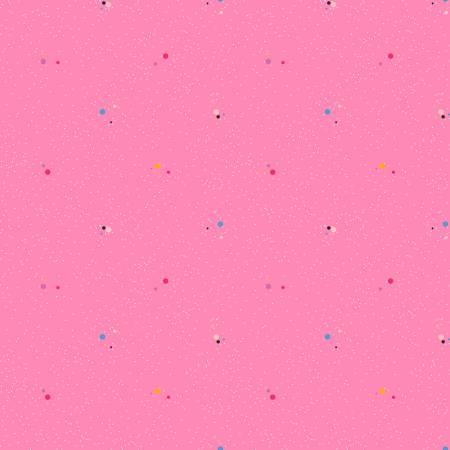 Colour Wall Dots Pink by Sue D