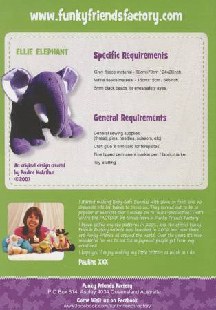 Ellie Elephant Pattern