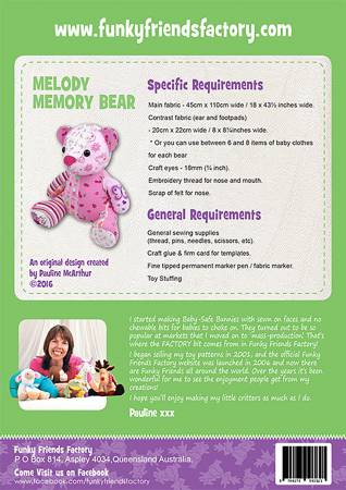 Melody Memory Bear Pattern