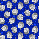 Festival of Lights Tossed Dreidels Yardage