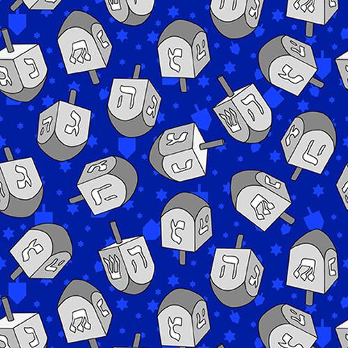 Festival of Lights Tossed Dreidels Yardage