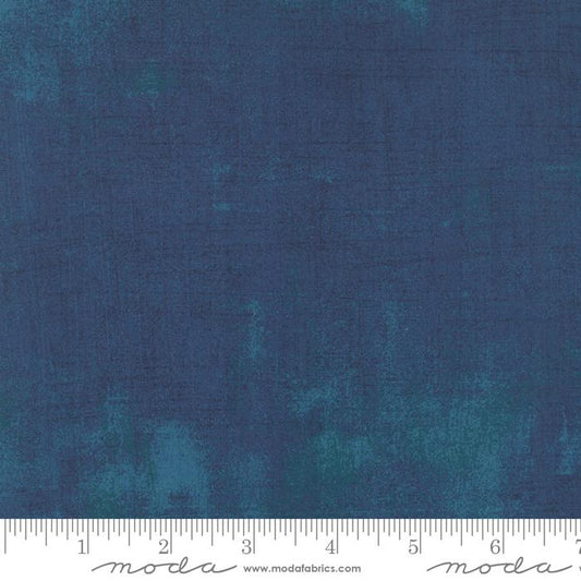 Grunge Basics Prussian Blue Yardage