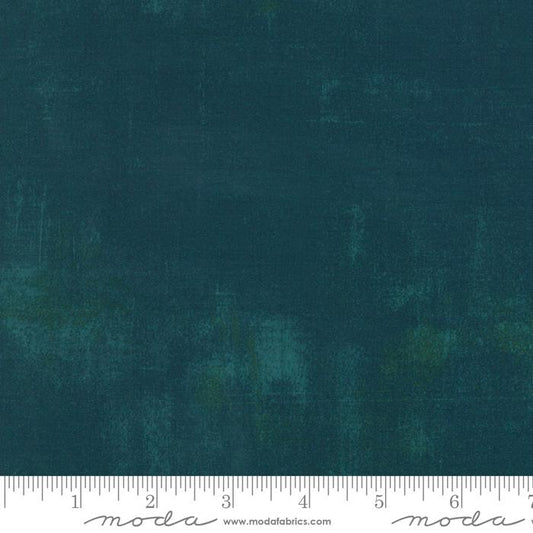 Grunge Basics Dark Jade Fabric