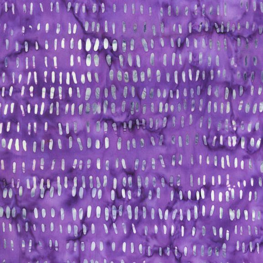 Here: There Raindrops Purple Yardage
