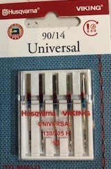 Husqvarna Viking Universal 90/14 Needle 5pk