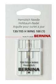 Bernina Hemstitch Needle 130/705 H WING 100/16