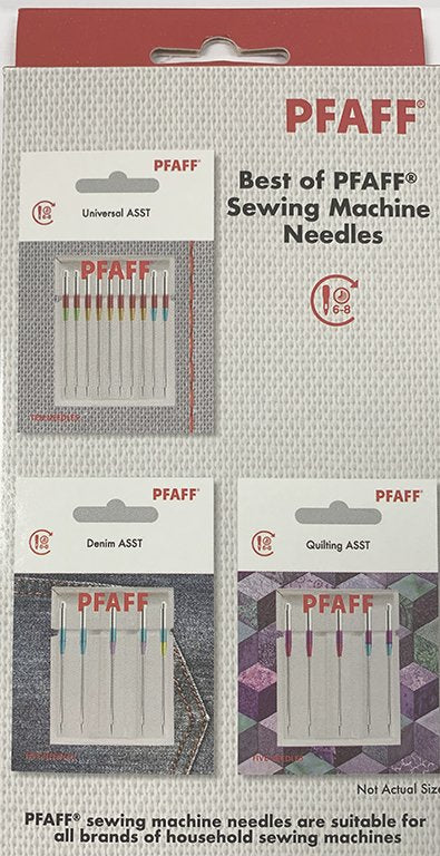 Pfaff A5 Sewing Machine Needle 3Pk Bundle Assorted