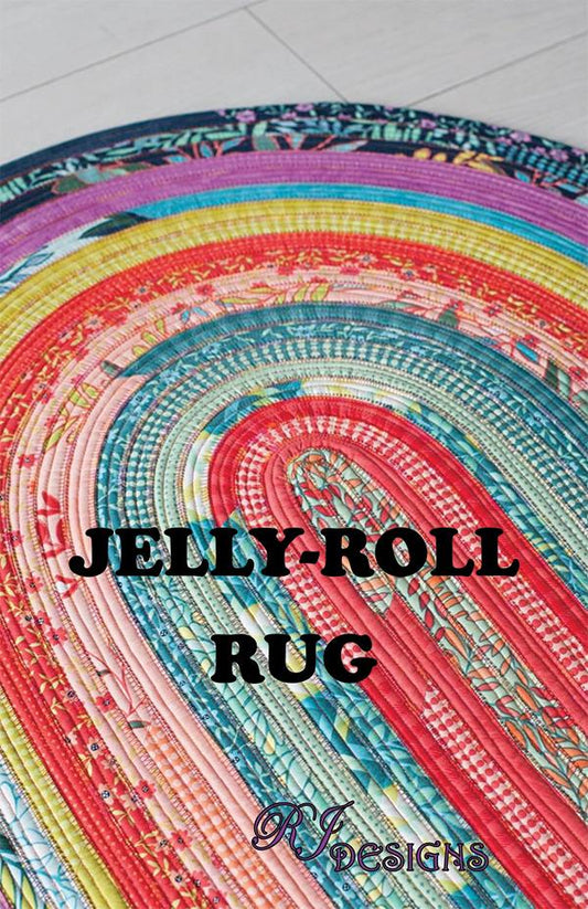 R.J. Designs Jelly Roll Rug Pattern