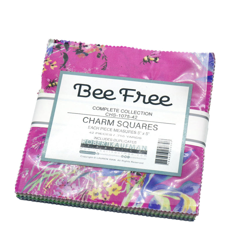 Bee Free 5" Squares 42pcs Charm Pack
