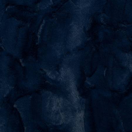 Luxe Cuddle Hide Navy Yardage