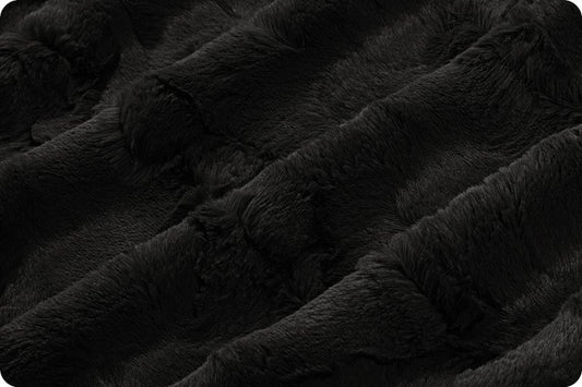 Luxe Cuddle Hide Caviar Yardage