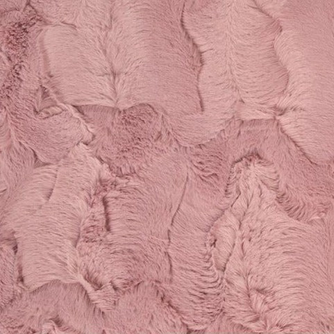 Luxe Cuddle Hide Woodrose Yardage