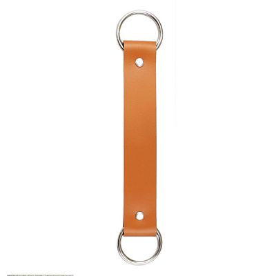 Kyoto Handle with Double Metal Rings Camel