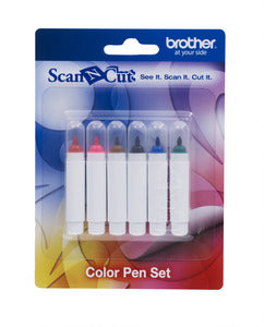 Brother CAPEN1 6-Color Pens for ScanNCut Digital Cutting Macnines