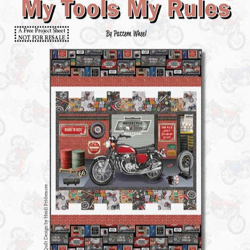 My Tools My Rules Quilt Kit