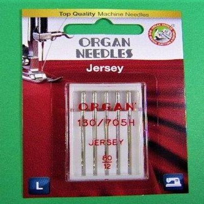 Needle Organ Ball Point 80/12 Carded (5 Needles)