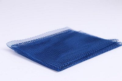 Lightweight Mesh Fabric Blastoff Blue (18" x 54")