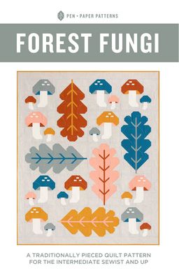 Forest Fungi Quilt Pattern