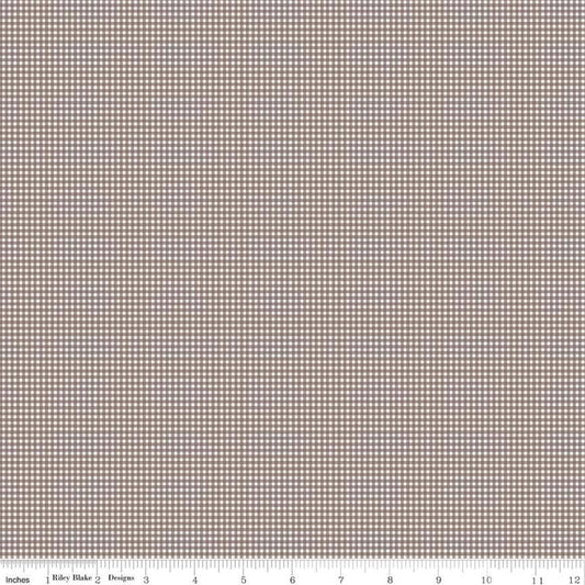 Prim Gingham Pebble C9698 Riley Blake