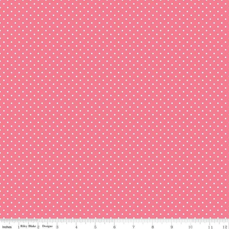 Swiss Dot Lipstick Yardage