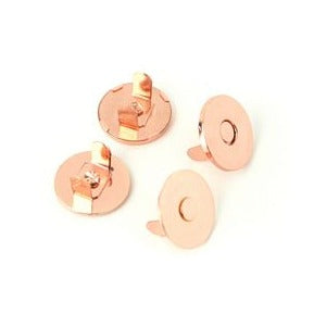 3/4" Magnetic Snap Rose Gold