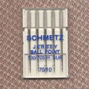 Schmetz 1725 Jersey Ball Point Machine Needles Size 70/10